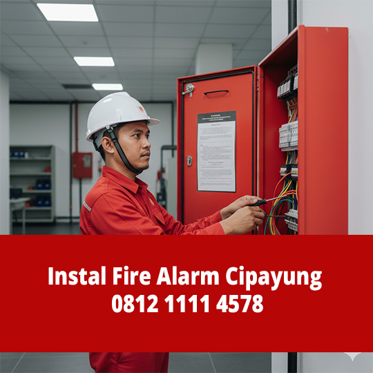 Instal Fire Alarm Cipayung